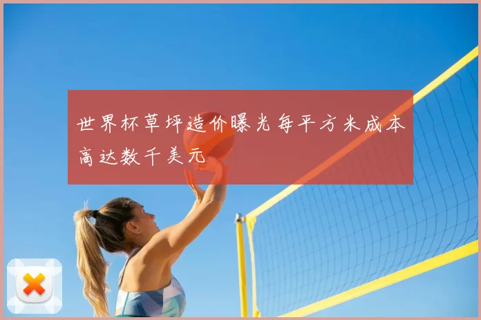 世界杯草坪造价曝光每平方米成本高达数千美元