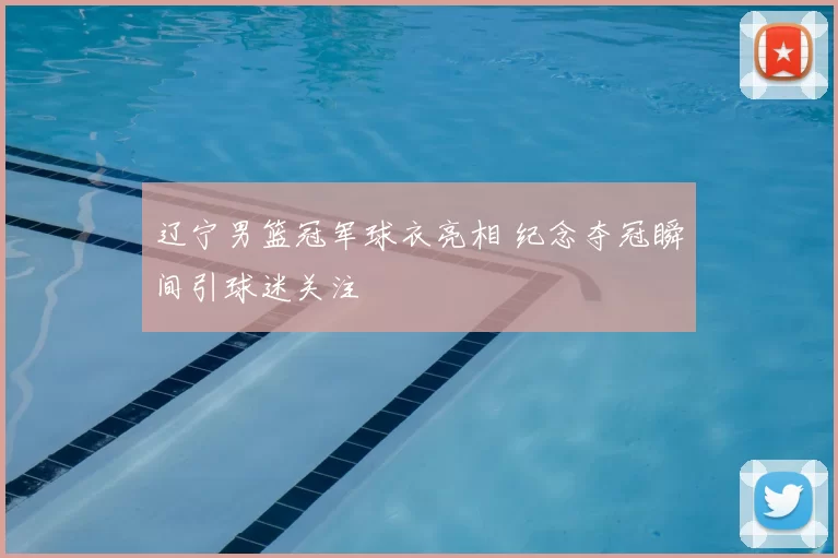 辽宁男篮冠军球衣亮相 纪念夺冠瞬间引球迷关注