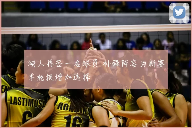 湖人再签一名球员 补强阵容为新赛季轮换增加选择